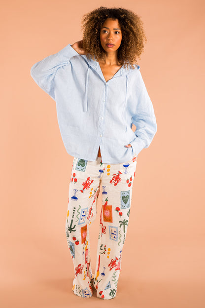 Bluse Kapuze