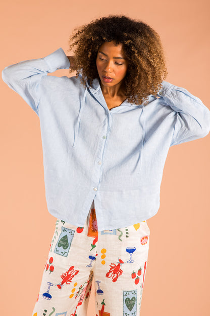 Bluse Kapuze