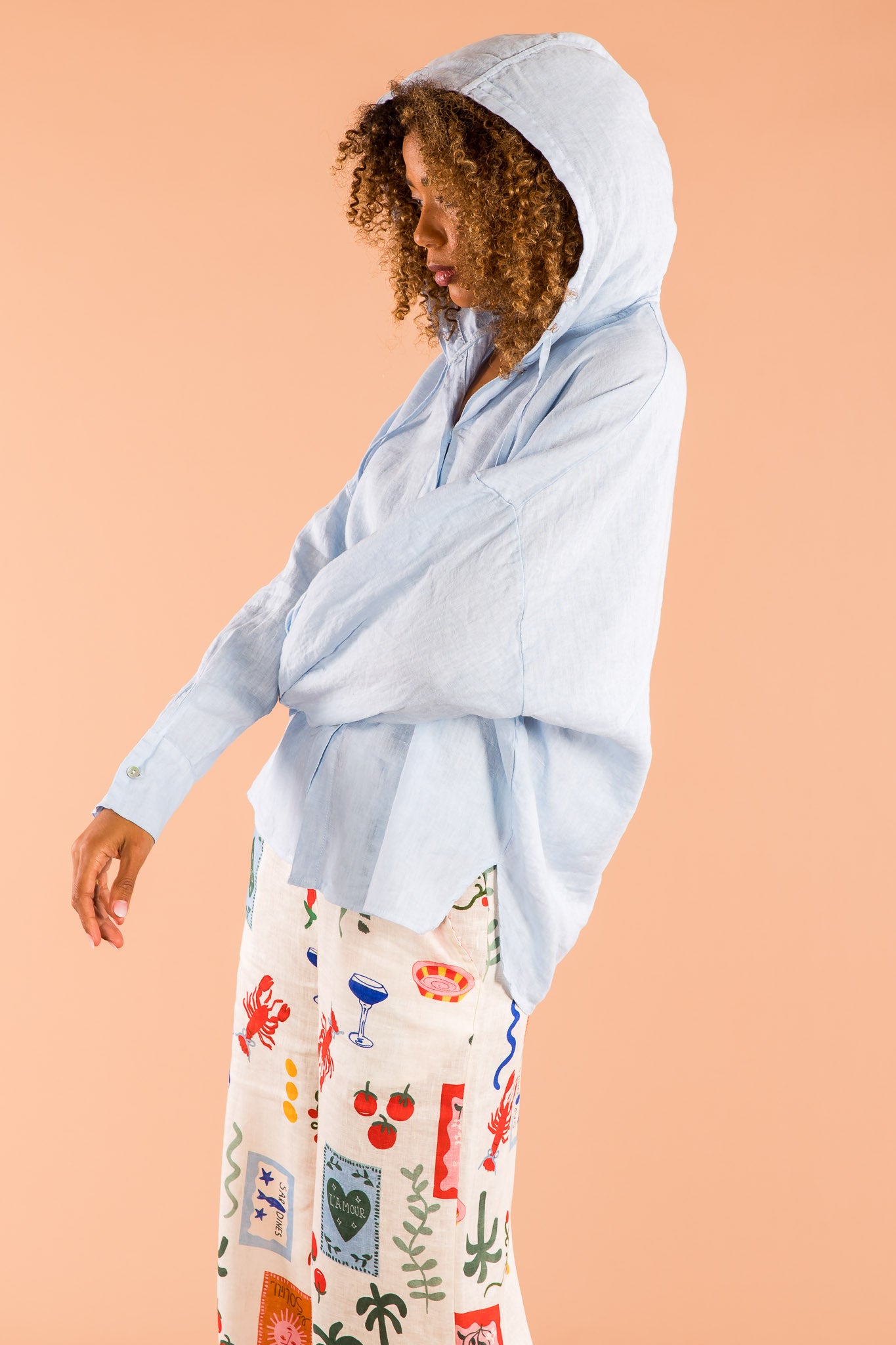 Bluse Kapuze