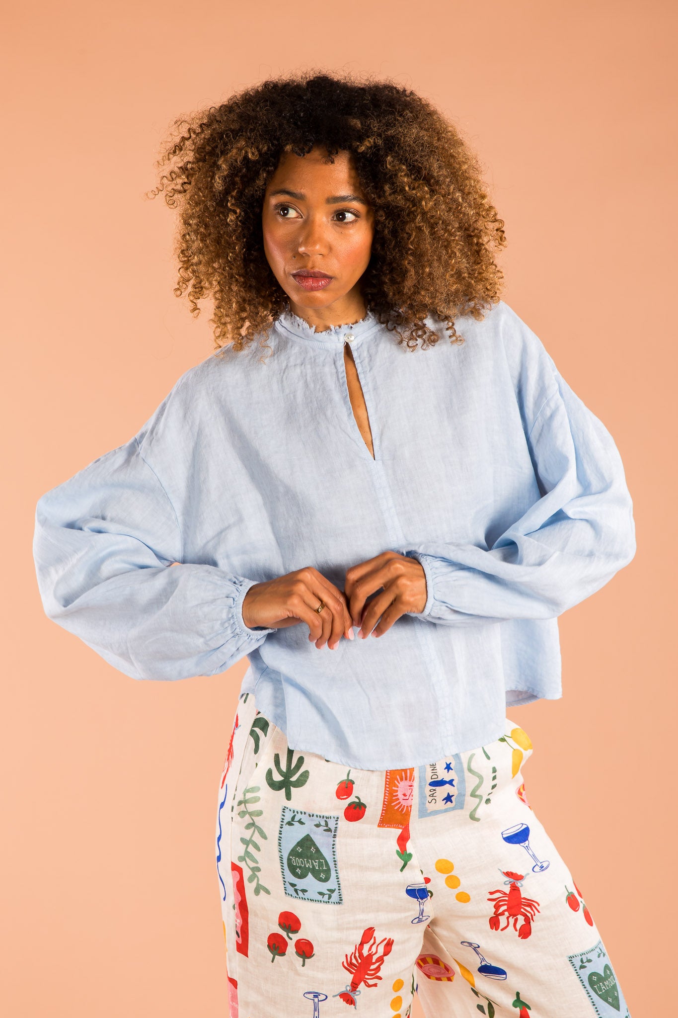 Bluse cropped