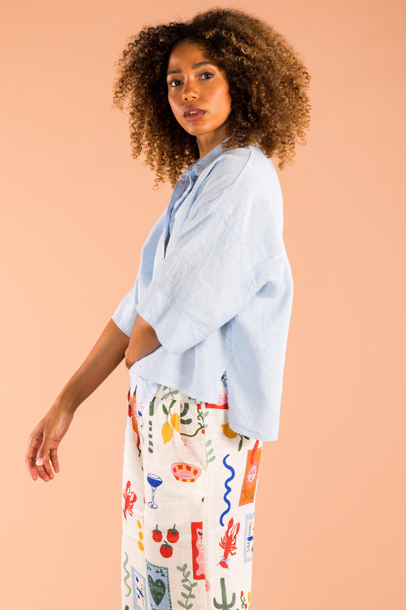 Bluse cropped