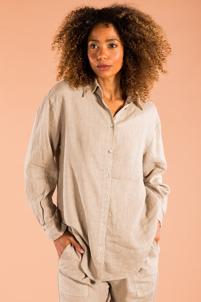 Bluse Hemdkragen
